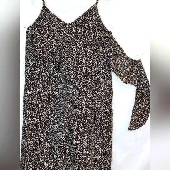 Hoity Toity Boutique Sleeveless Wide Leg Cropped Jumpsuit w/Tie Bodice - Size S - Picture 4 of 9